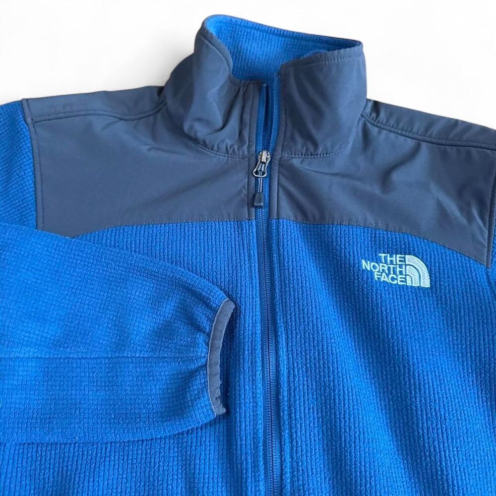The North Face Khumbu Men's Blue & Gray Full-Zip Jacket Size Small S
